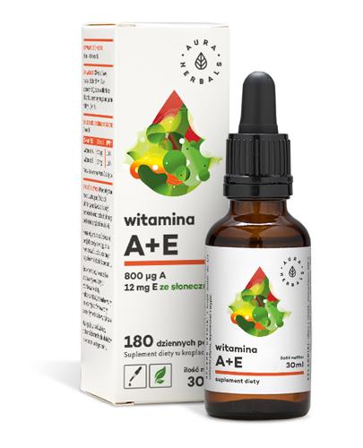 Aura Herbals Witamina A E 30 Ml Cena Opinie Właściwości