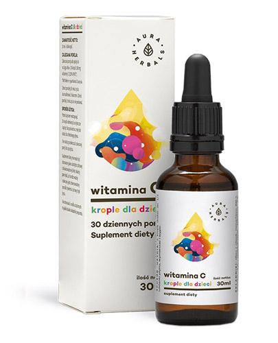Aura Herbals Witamina C Krople Dla Dzieci 30 Ml
