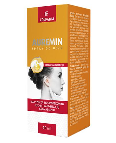  Auremin Spray do uszu - 20 ml - cena, opinie, wskazania - Apteka internetowa Melissa  