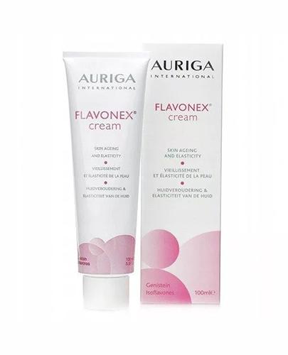 AURIGA FLAVONEX Krem poprawiający gęstość i elastycznośc skóry w okresie menopauzalnym - 100 ml - Apteka internetowa Melissa
