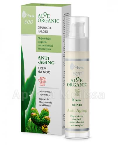 AVA ALOE ORGANIC ANTI-AGING Krem na noc - 50 ml