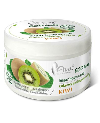  Ava Eco Body Kiwi Cukrowy peeling do ciała - 250 g - cena, opinie, właściwości  - Apteka internetowa Melissa  