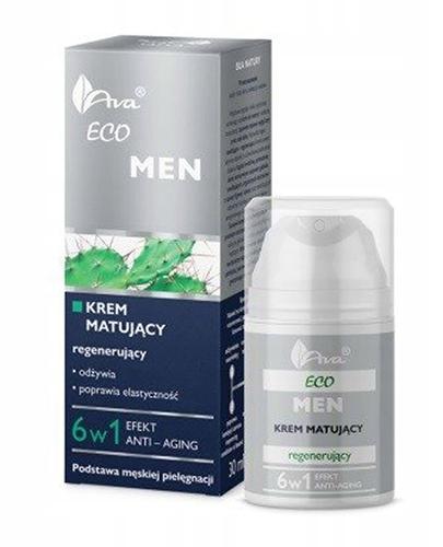 AVA ECO MEN Krem matujący regenerujący - 50 ml - Apteka internetowa Melissa