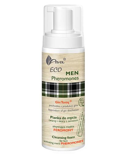  Ava Eco Men Pheromones Pianka do mycia twarzy i skóry z zarostem aktywująca męskie feromony, 150 ml, cena, opinie, skład - Apteka internetowa Melissa  