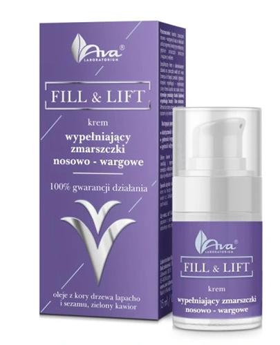  Ava Fill & Lift Krem wypełniający zmarszczki nosowo-wargowe, 15 ml, cena, opinie, właściwości - Apteka internetowa Melissa  