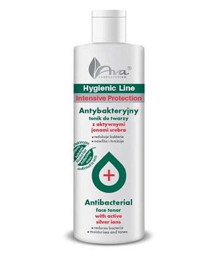 Ava Hygienic Line Antybakteryjny tonik do twarzy - 200 ml Tonik z jonami srebra - cena, opinie, właściwości - Apteka internetowa Melissa