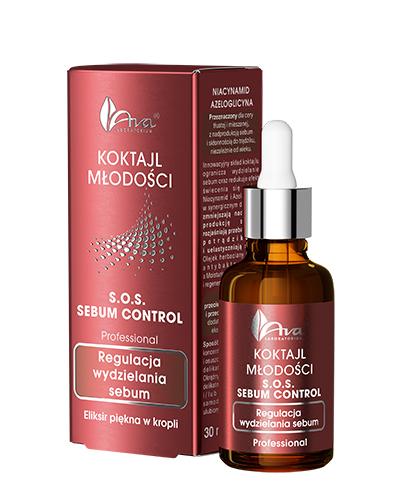 AVA KOKTAJL MŁODOŚCI SOS Sebum control - 30 ml - Apteka internetowa Melissa