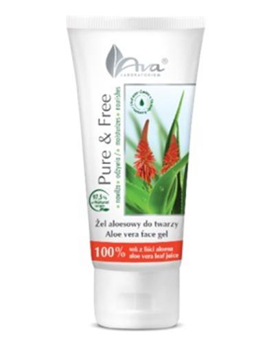 AVA Pure & Free Żel aloesowy do twarzy - 100 ml - cena, opinie, wskazania - Apteka internetowa Melissa