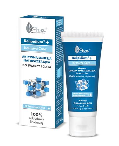 AVA RELIPIDIUM+ Aktywna emulsja natłuszczająca do twarzy i ciała - 100 ml - Apteka internetowa Melissa