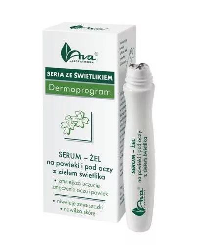 AVA SERIA ZE ŚWIETLIKIEM Serum-żel na powieki i pod oczy z zielem świetlika - 15 ml - Apteka internetowa Melissa