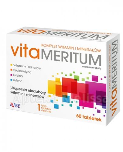  AVEC PHARMA Vitameritum, 60 tabletek - Apteka internetowa Melissa  