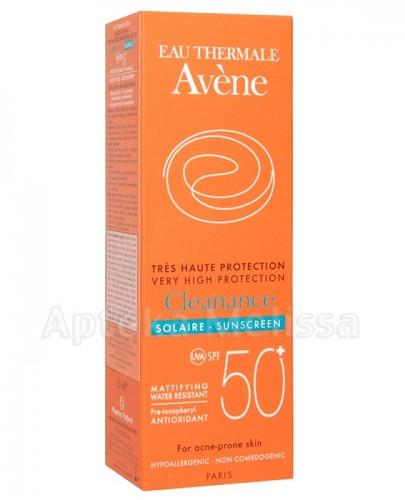  AVENE SUN Cleanance Solaire Emulsja przeciwsłoneczna do skóry trądzikowej SPF50+ - 50 ml - Apteka internetowa Melissa  