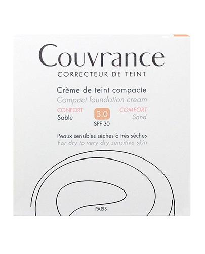 AVENE COUVRANCE COMFORT SPF30 Kremowy podkład w kompakcie 03 piaskowy - 10 g - Drogeria Melissa