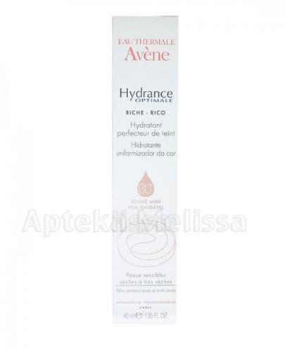 AVENE Hydrance Optimale Riche Nawilżający krem wyrównujący koloryt skóry SPF30 - 40 ml - Apteka internetowa Melissa