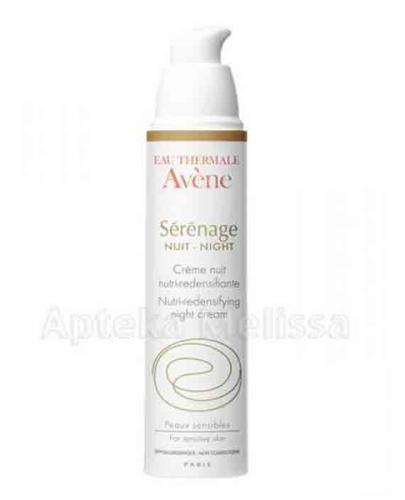 AVENE Serenage Night Krem odżywczy przywracający gęstość skóry na noc - 40 ml - Apteka internetowa Melissa
