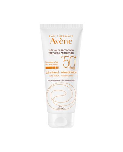 AVENE SUN Mleczko mineralne z bardzo wysoką ochroną przeciwsłoneczną SPF50+ - 100 ml - Drogeria Melissa