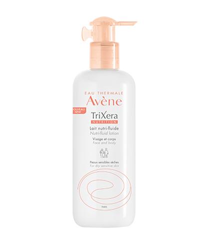  Avene TriXera Nutrition Nutri-Fluid Mleczko do twarzy i ciała dla suchej wrażliwej skóry, 400 ml - Apteka internetowa Melissa  
