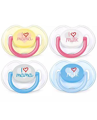 AVENT Ortodontyczny smoczek z serii Fashion 0-6 m - 2 szt. - Apteka internetowa Melissa
