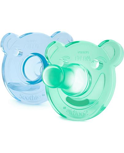 AVENT Smoczek Soothie Shapes 194/01 0-3 m-ce - 2 szt. - Apteka internetowa Melissa