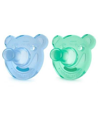 AVENT Smoczek Soothie Shapes 194/04 3m+ BOY - 2 szt. - Apteka internetowa Melissa