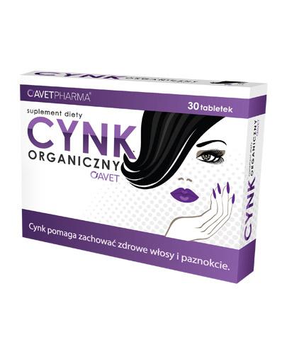 AVET Cynk Organiczny - 30 tabl. - Apteka internetowa Melissa