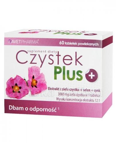 AVET CZYSTEK PLUS - 60 tabl. - Apteka internetowa Melissa