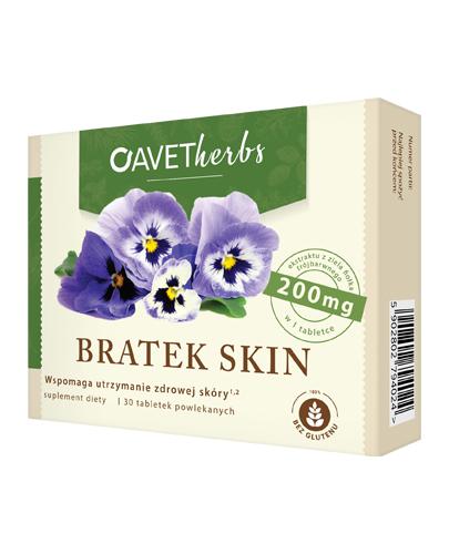  Avet Herbs Bratek Skin 200 mg - 30 tabl. - cena, opinie, właściwości - Apteka internetowa Melissa  