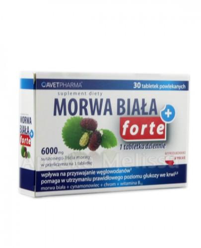MORWA BIAŁA PLUS FORTE - 30 tabl. - Apteka internetowa Melissa