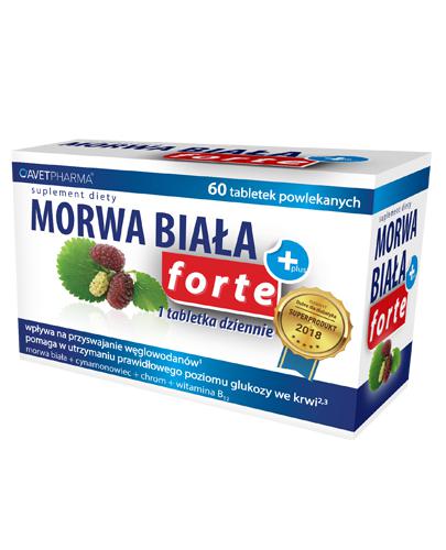  MORWA BIAŁA PLUS FORTE - 60 tabl. - Apteka internetowa Melissa  