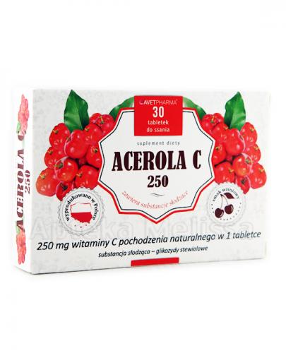 ACEROLA C 250 - 30 tabl. - Apteka internetowa Melissa