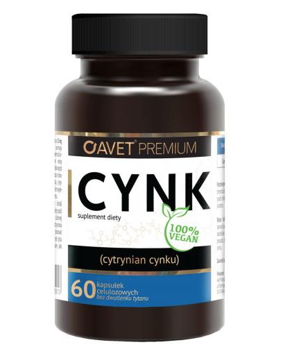  Avet Premium Cynk - 60 kaps. Na odporność - cena, opinie, właściwości  - Apteka internetowa Melissa  