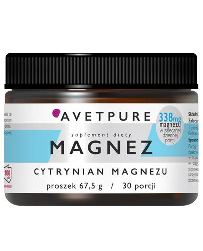  Avetpure Magnez - 67,5 g - cena, opinie, wskazania - Apteka internetowa Melissa  