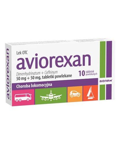  Aviorexan, 10 tabletek powlekanych - Apteka internetowa Melissa  