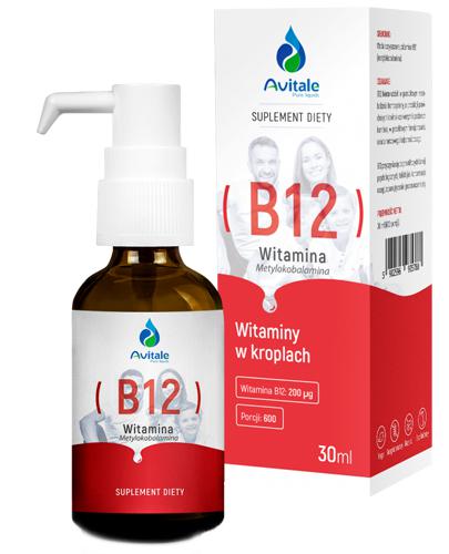 AVITALE Witamina B12 - 30 ml - Apteka internetowa Melissa