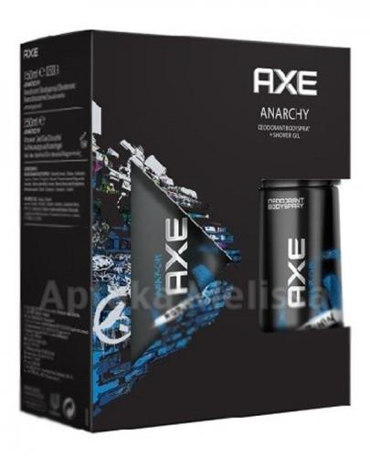  AXE ANARCHY Dezodorant w aerozolu - 150 ml + Żel pod prysznic 250 ml  - Apteka internetowa Melissa  