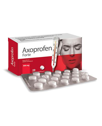  Axoprofen Forte 400 mg - 20 tabl. - cena, opinie, wskazania - Apteka internetowa Melissa  