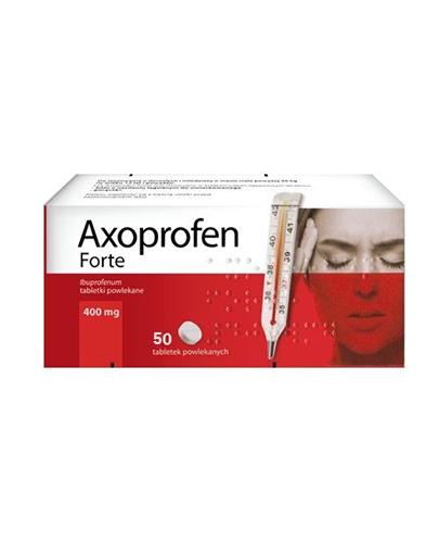  Axoprofen Forte 400 mg, 50 tabletek - Apteka internetowa Melissa  