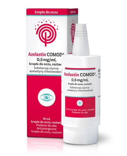  AZELASTIN COMOD 0,5 mg/ml Krople do oczu - 10 ml - Apteka internetowa Melissa  