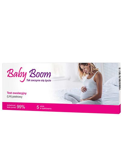  Baby Boom Test owulacyjny paskowy - 5 szt. - cena, opinie, właściwości - Apteka internetowa Melissa  