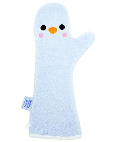BABY SHOWER GLOVE Rękawica antypoślizgowa pod prysznic kolor niebieski - 1 szt - cena, opinie, użytkowanie - Apteka internetowa Melissa
