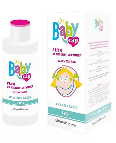 BABYCAP Płyn do higieny intymnej dla dziewczynek od 2 roku życia - 150 ml