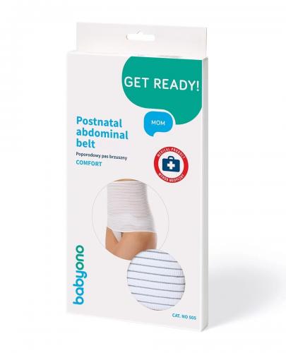 BABYONO Poporodowy pas brzuszny COMFORT rozmiar S - 1 szt.
