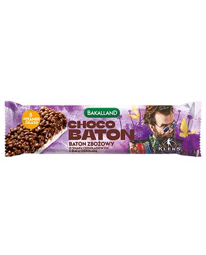  Bakalland KLEKS Choco Baton zbożowy o smaku czekoladowym z białą czekoladą, 25 g - Apteka internetowa Melissa  