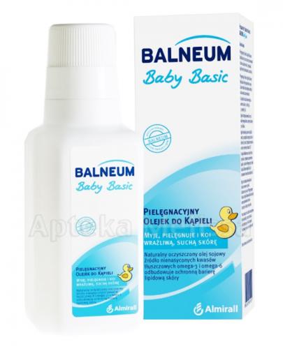 BALNEUM BABY BASIC Pielęgnacyjny olejek do kąpieli - 500 ml - Apteka internetowa Melissa