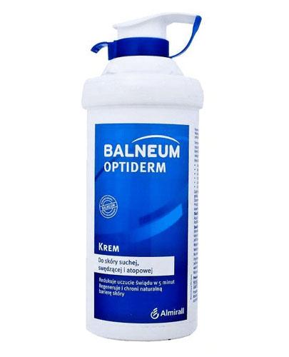BALNEUM OPTIDERM Krem do skóry suchej, swedzącej i atopowej - 500 ml - Apteka internetowa Melissa