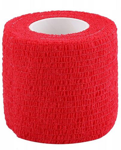 Bandaż kohezyjny 5 m x 4,5 cm czerwony - 1 szt. - cena, opinie, właściwości - Apteka internetowa Melissa