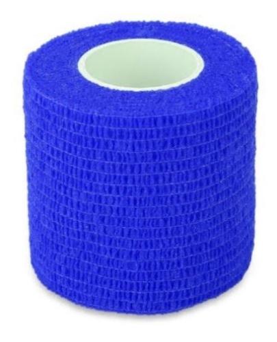  Bandaż kohezyjny samoprzylepny w kolorze niebieskim 5 cm x 4,5 m, 1 sztuka - Apteka internetowa Melissa  