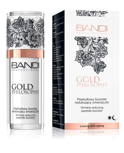  Bandi Gold Philosophy Peptydowy booster redukujący zmarszczki - 30 ml - cena, opinie, właściwości  - Apteka internetowa Melissa  
