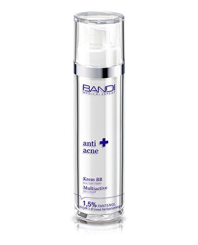 BANDI MEDICAL EXPERT Anti-Acne Krem BB multiaktywny 1,5% pantenol + olejek z drzewa herbacianego, 50 ml