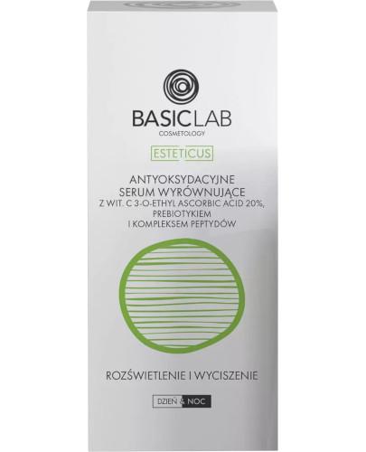  Basiclab Antyoksydacyjne serum wyrównujące z witaminą C 20% Rozświetlenie i Wyciszenie, 30 ml - Apteka internetowa Melissa  